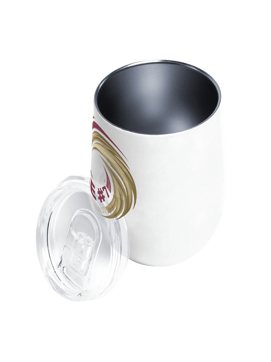 Rule #7 Wine Tumbler Garnet and Gold product image (3)