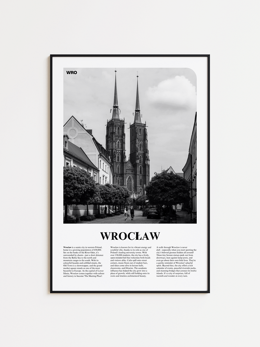 Wroclaw 03 Newspaper Poster product image (1)