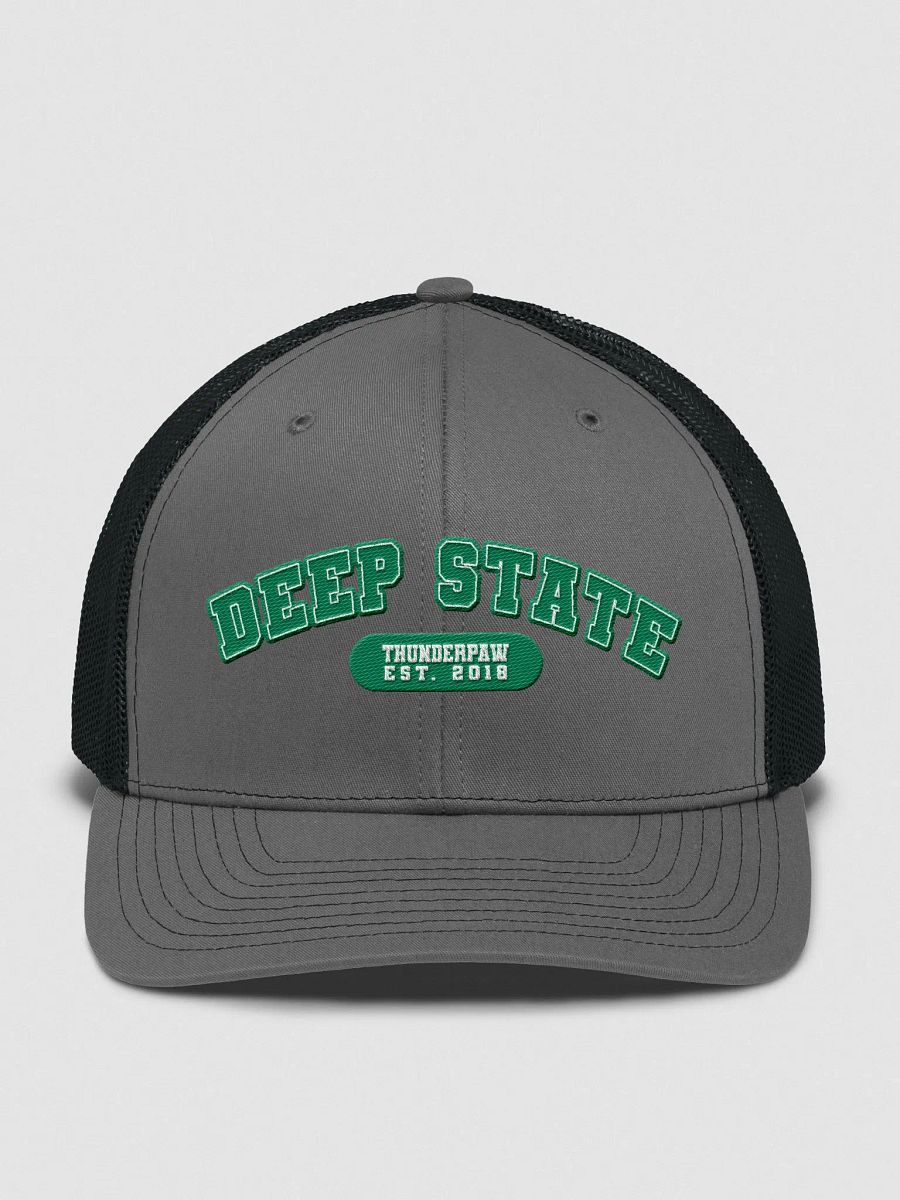 Deep State Embroidered Trucker Hat product image (1)