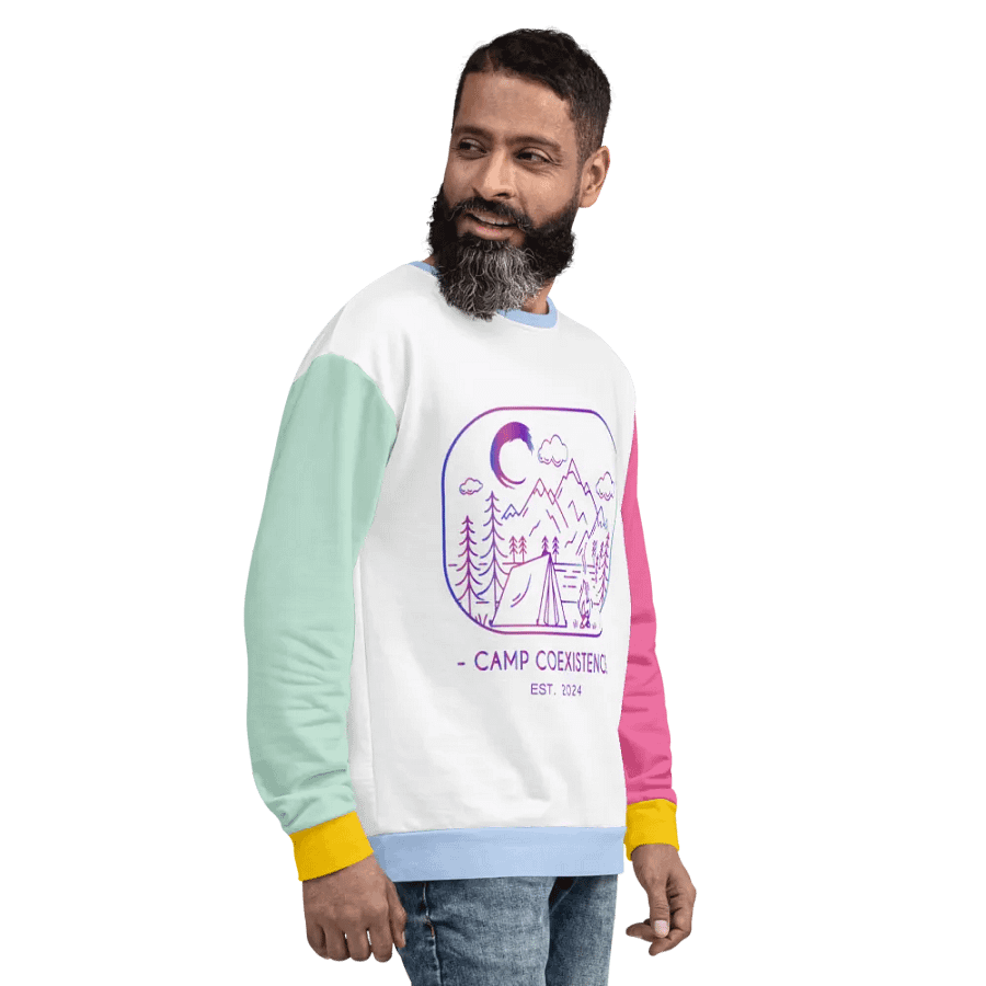 Camp CoExistence Colorblock Sweatshirt product image (6)