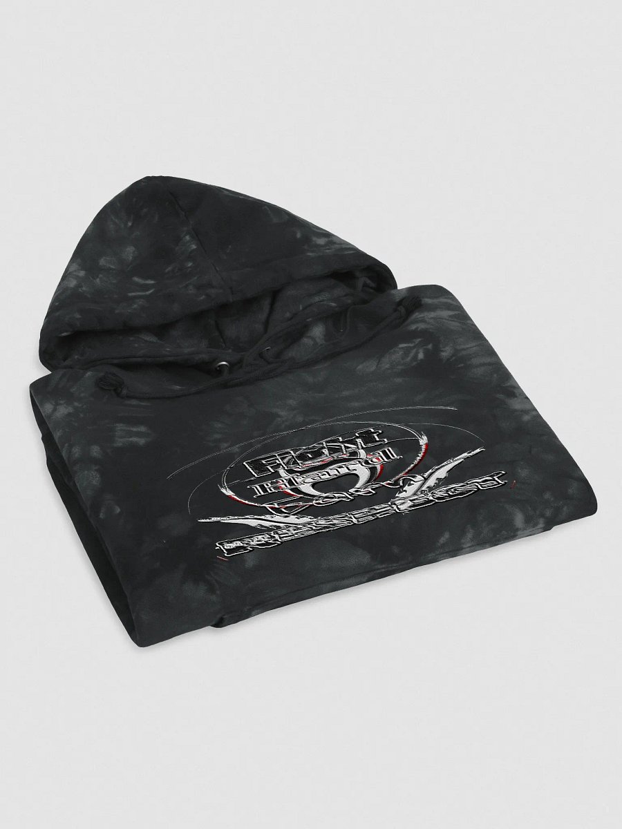 Fight Hard Earn Respect - Embroidered - Tie-Dye Hoodie product image (3)