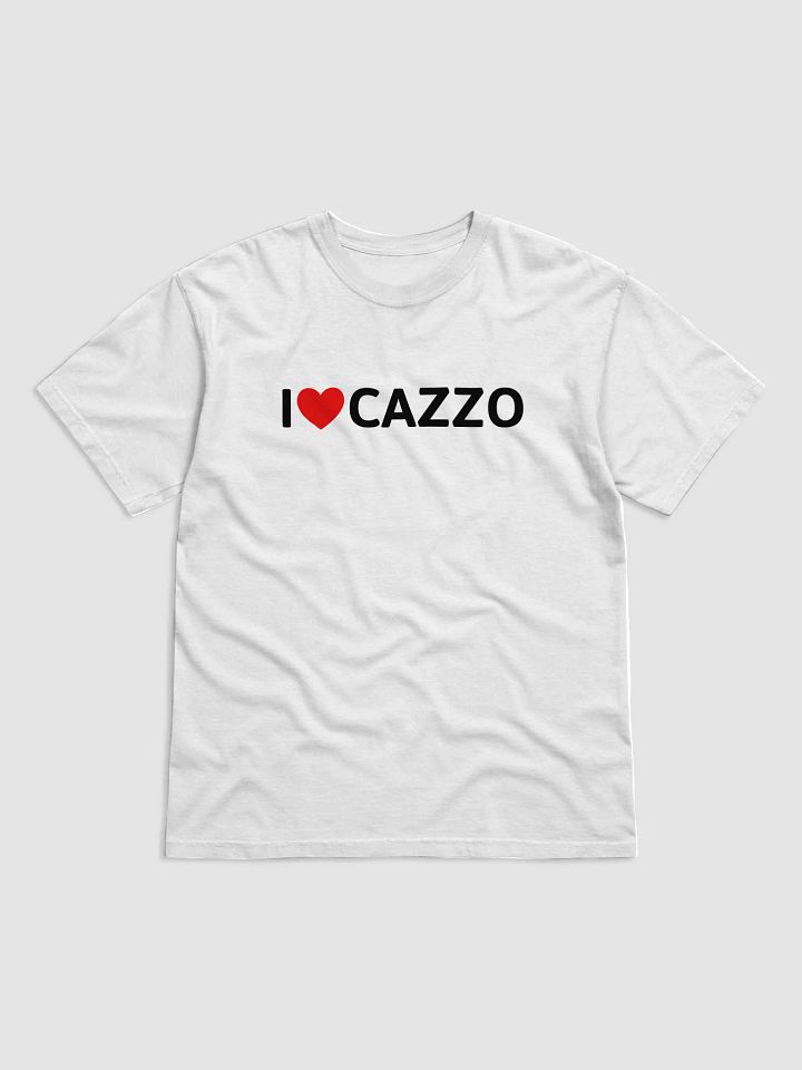 i ♥️ cazzo t-shirt light product image (4)