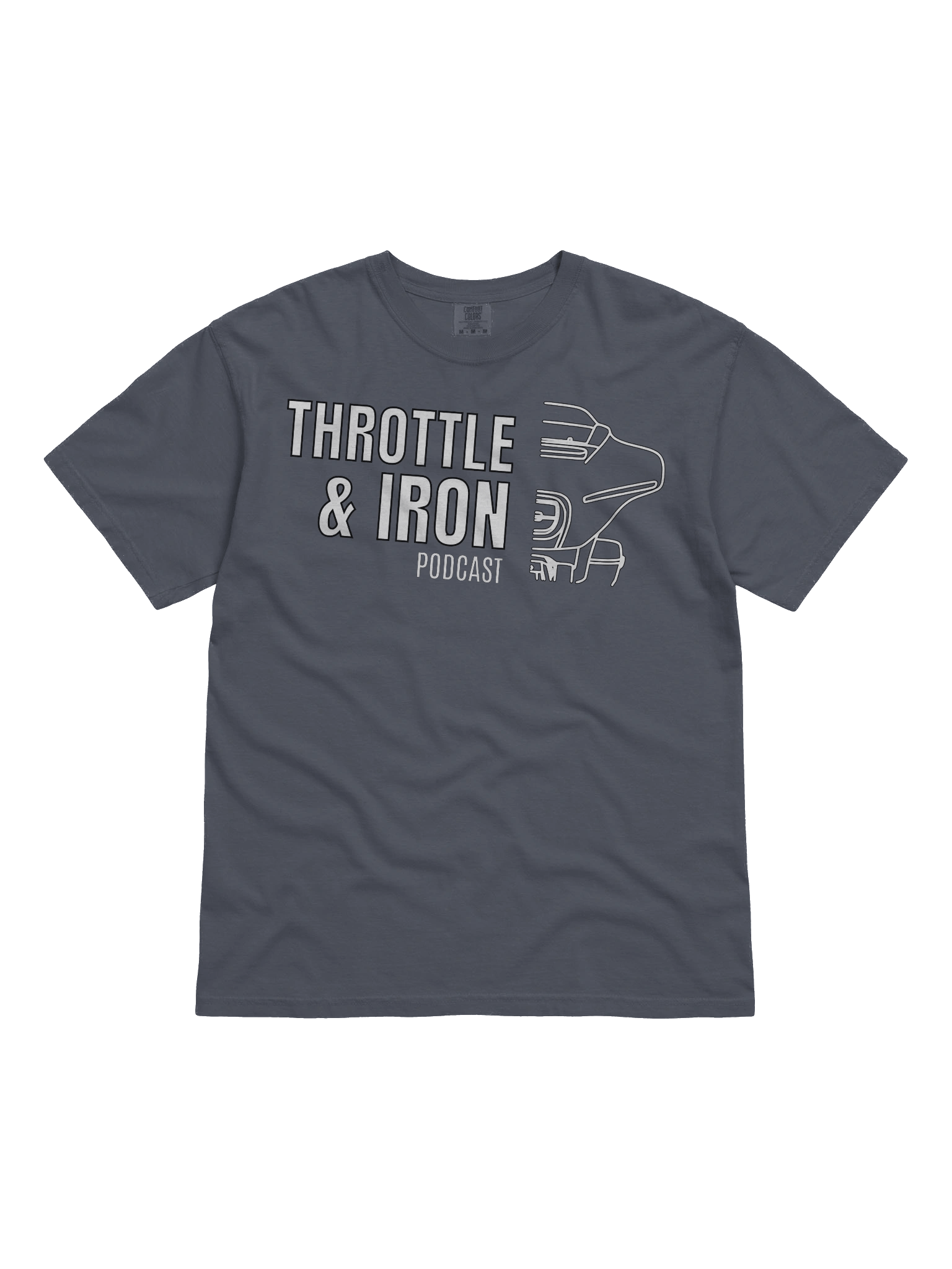 Throttle & Iron Podcast (HDSG) Tee product image (31)