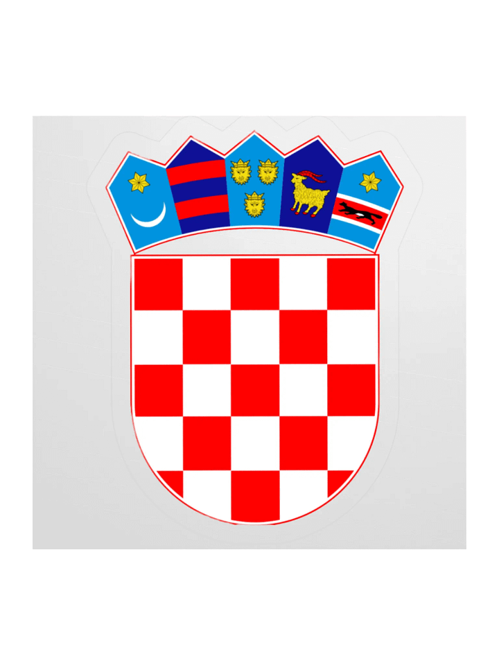 Royal Crest Kiss Cut Stickers product image (2)