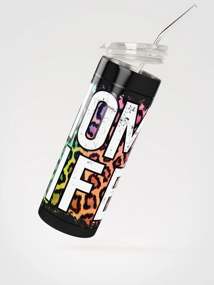Wild 'Mom Life' Stainless Steel Tumbler product image (2)