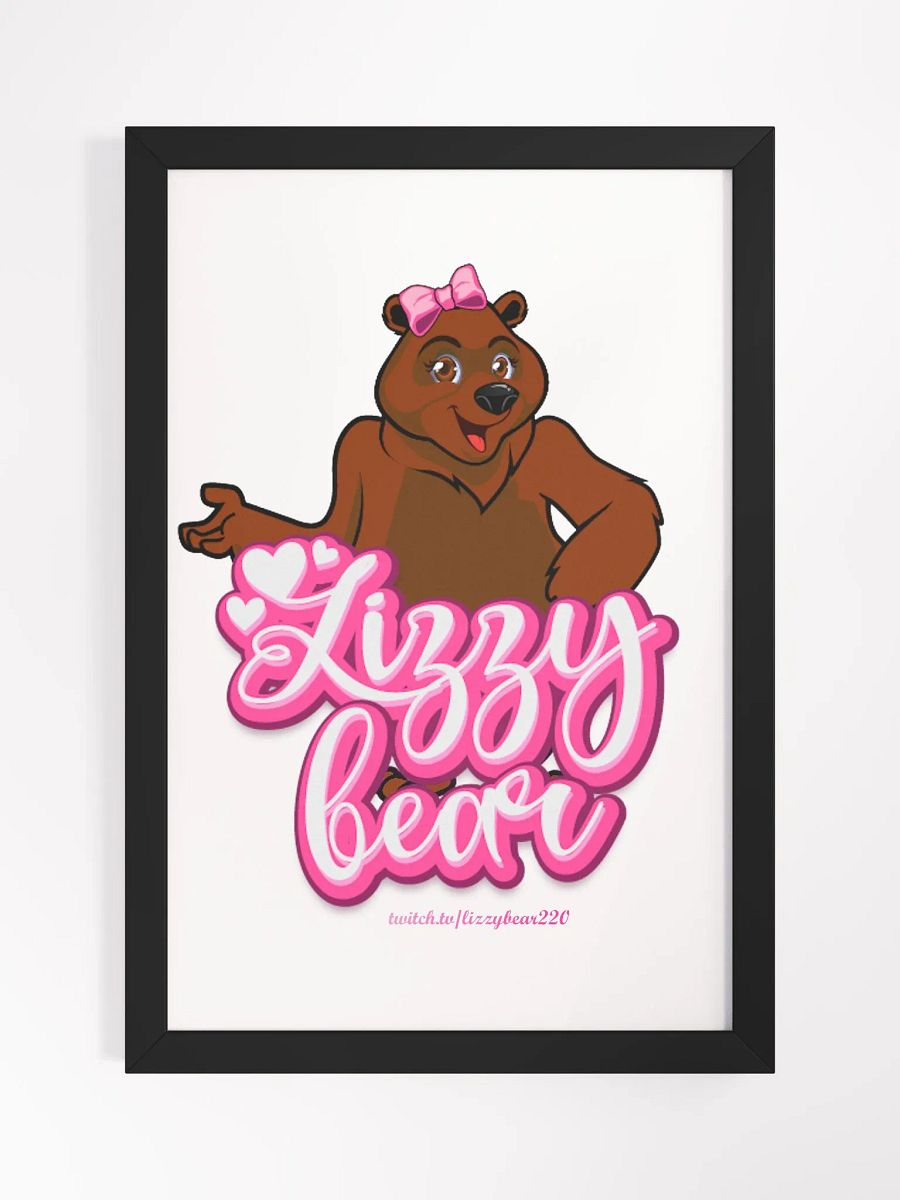 LizzyBear Framed Poster product image (1)