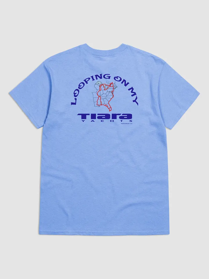 Looping On My Tiara - T-Shirt - Light Shirt w/Blue Logo product image (1)