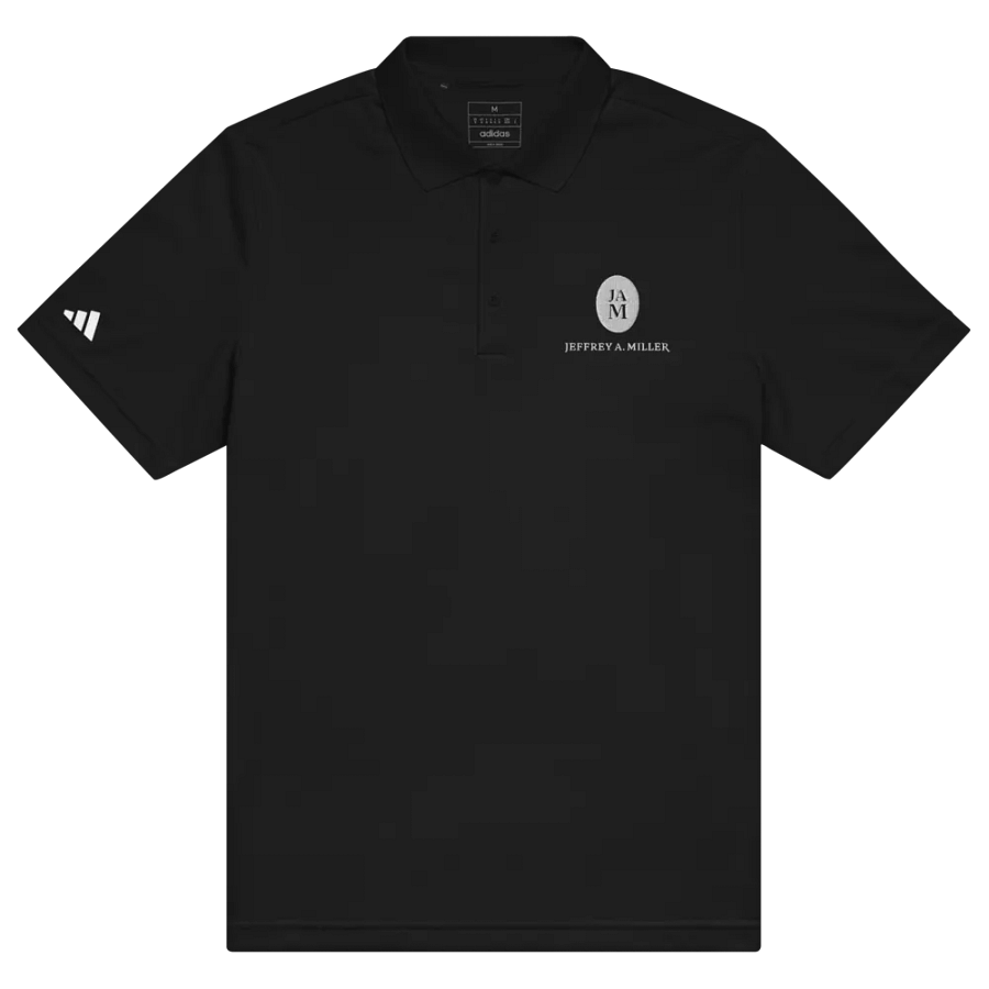 Adidas Sport Polo Shirt (Black) (S007) product image (2)