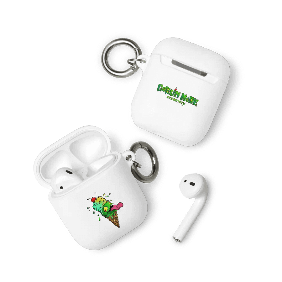Goblin Mode Creamery Font logo w/ Cone logo - airpods case product image (3)
