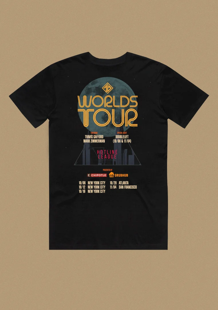 Hotline League Worlds Tour T-Shirt product image (2)