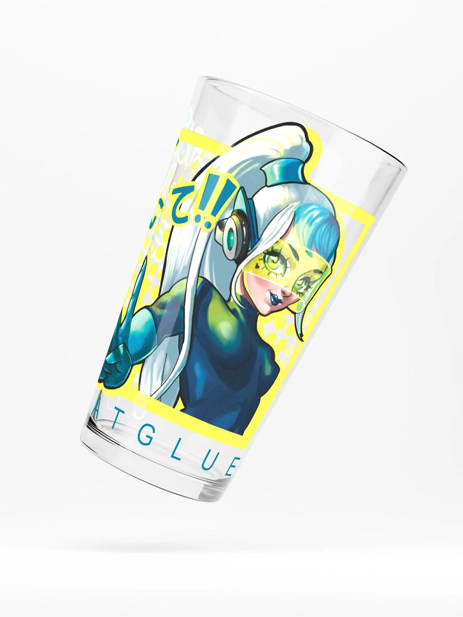 Notice me senpai pint glass product image (5)