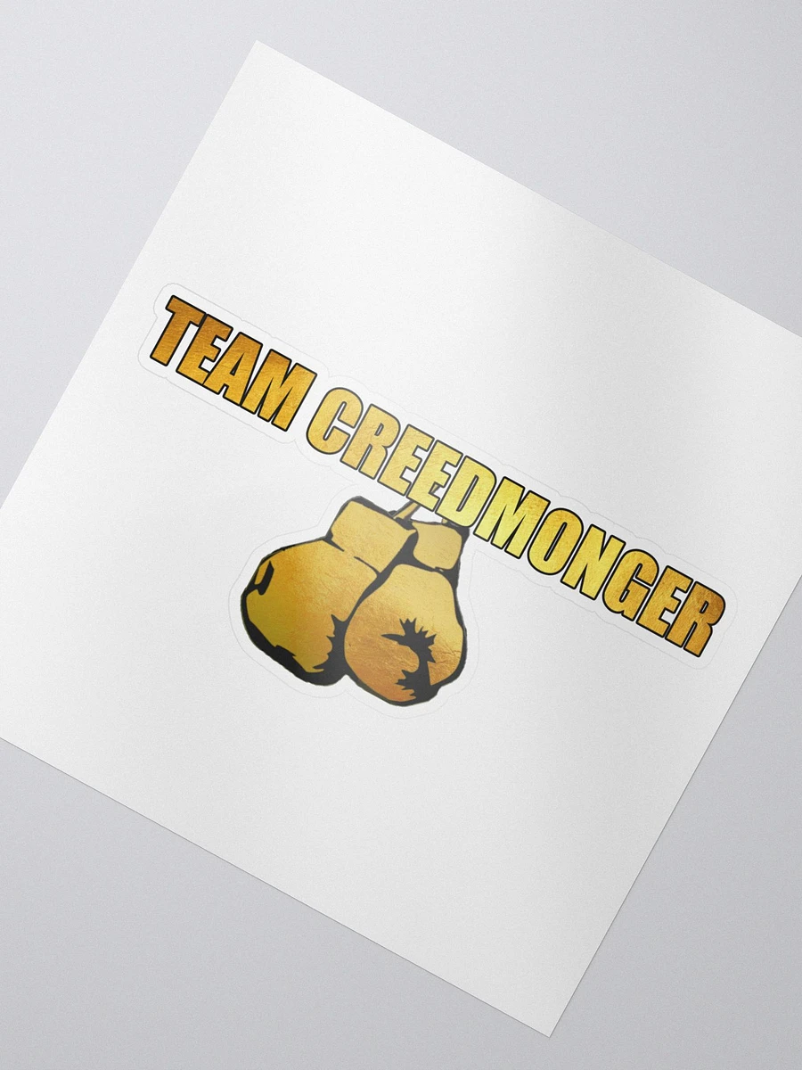 Team Creedmonger Sticker product image (2)