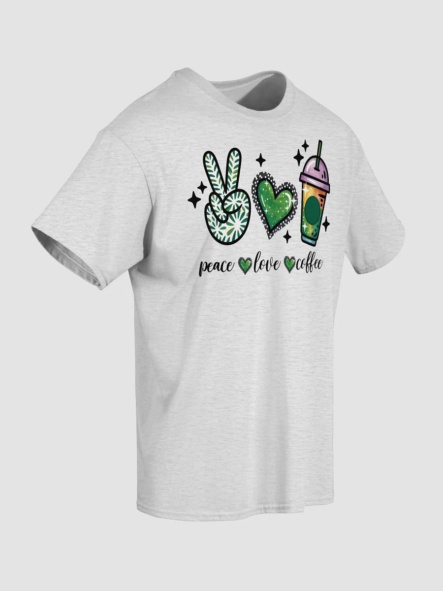 Peace Love Coffee T-Shirt product image (5)