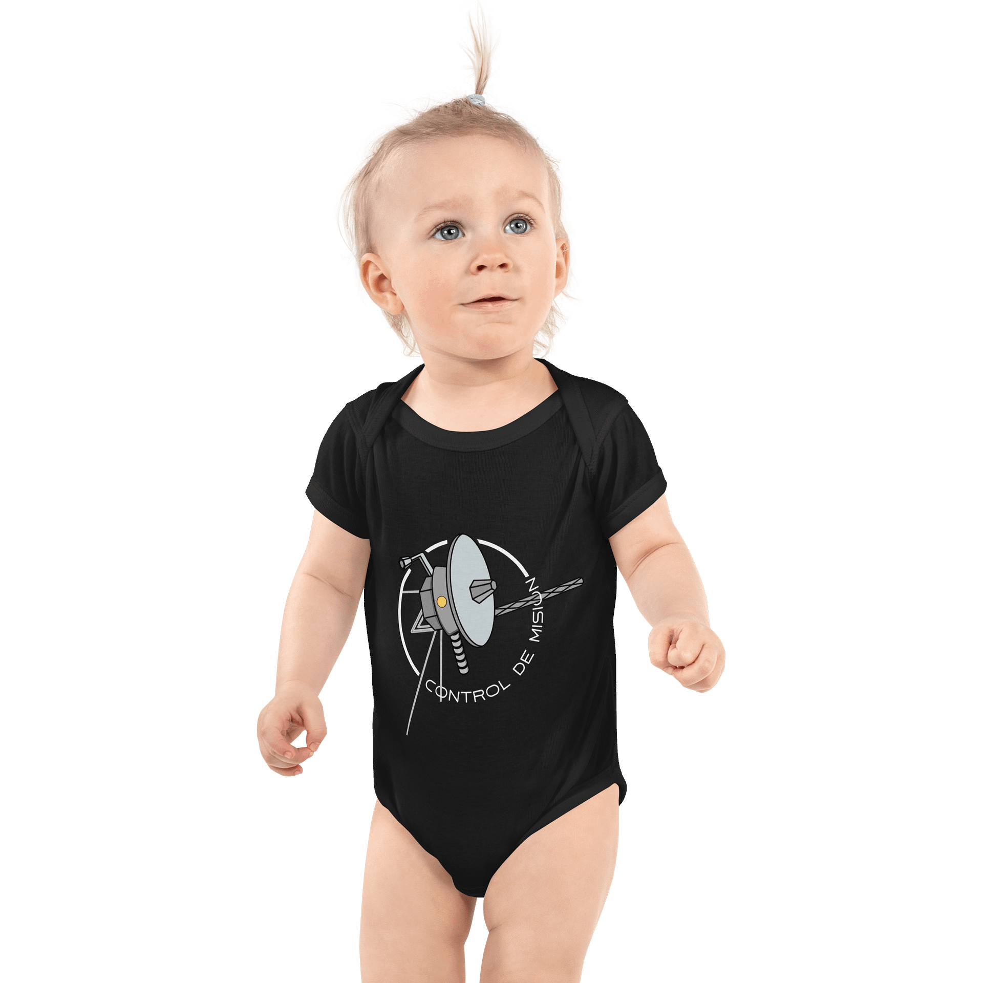 Cosmic Communication Baby Bodysuit product image (1)
