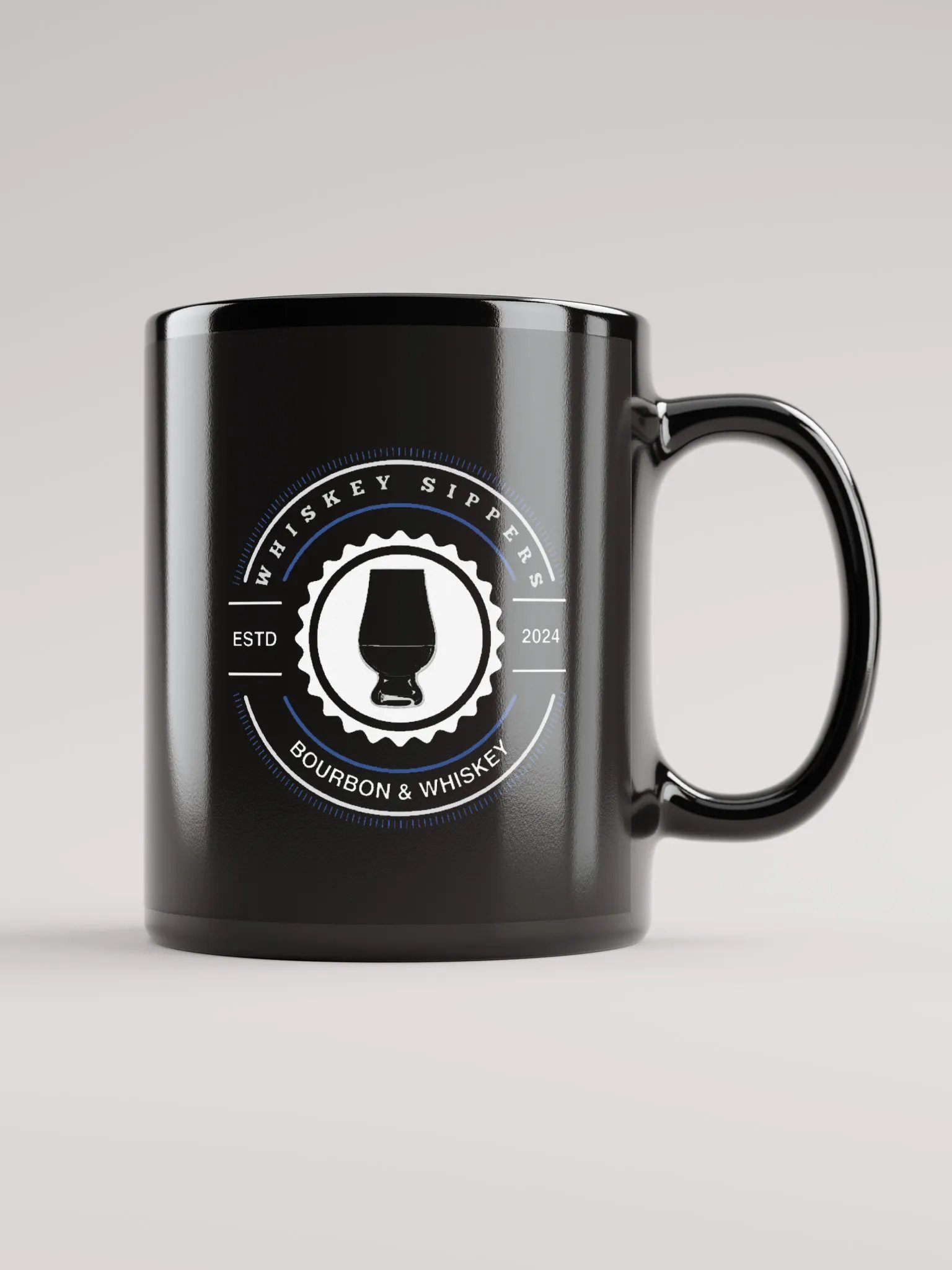 Black Whiskey Sippers Coffee Mug product image (1)