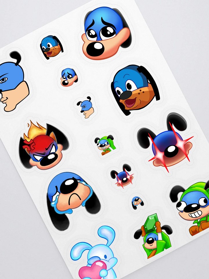 Emotes Sticker Pack product image (2)
