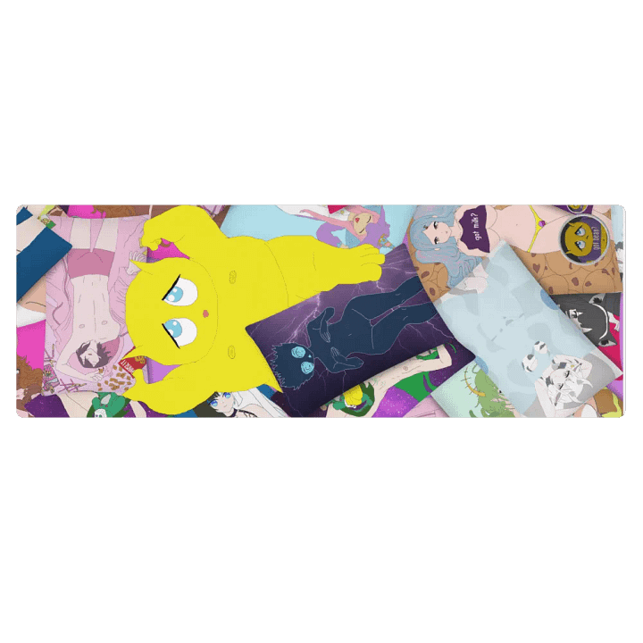 cue bean's daki daki yoga mat product image (1)