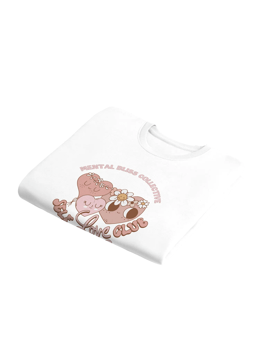 "Self Love Club" Unisex Eco Sweatshirt – Join the Movement of Self-Care product image (6)