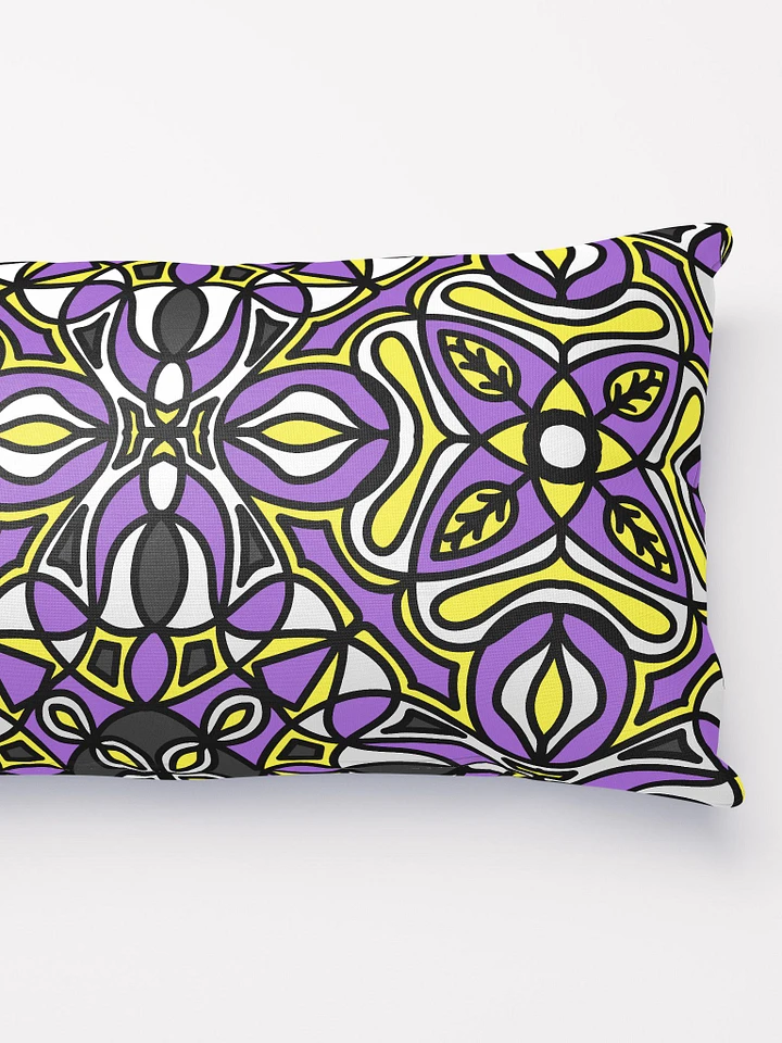 Non-Binary Abstract Pillow - Rectangle product image (2)