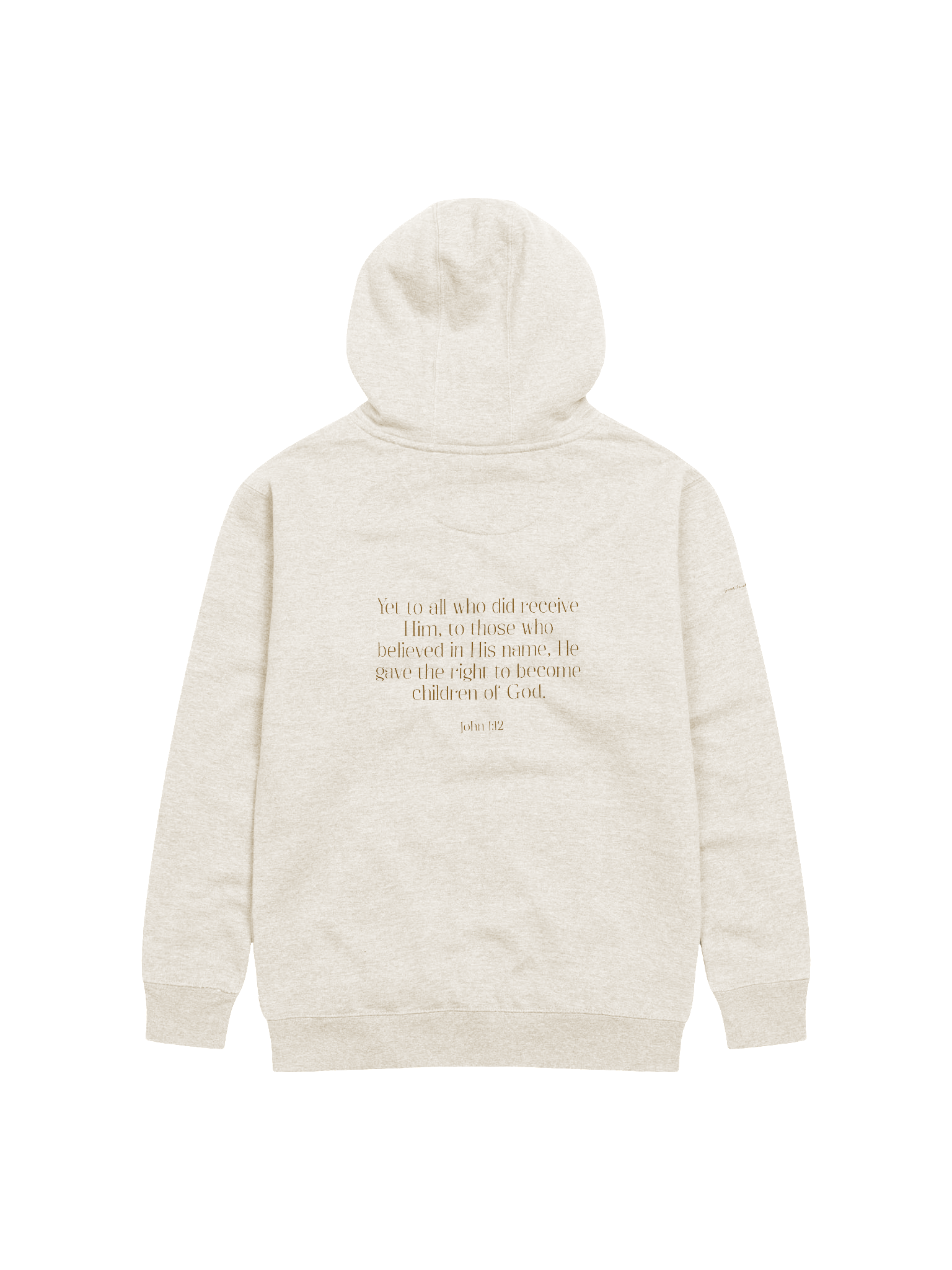 Daughter of the King Premium Hoodie - Bone product image (2)