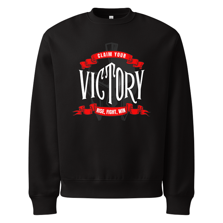 VICTORY Unisex Oversized Heavyweight Sweatshirt product image (5)