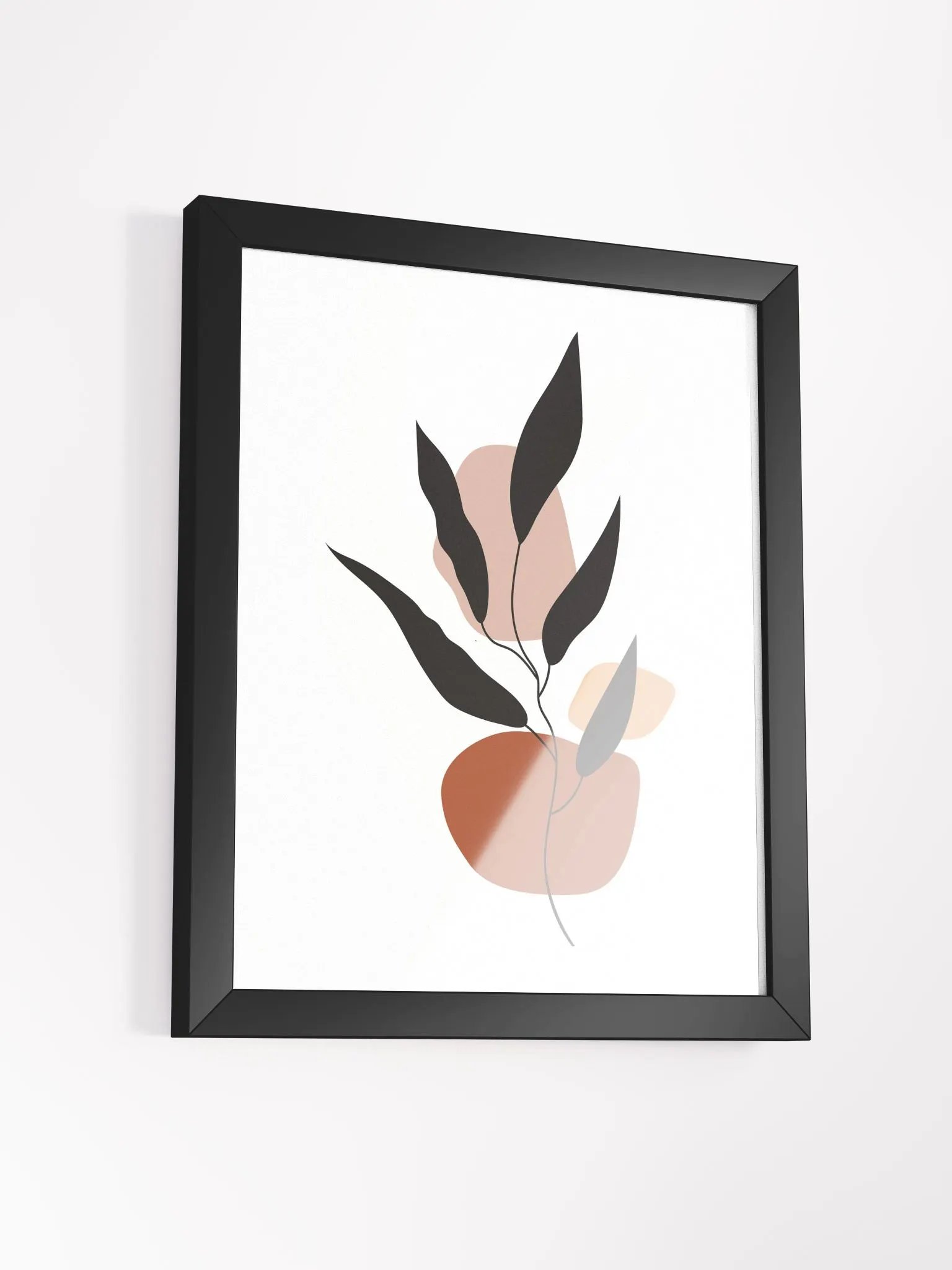 Abstract Plant Framed Matte Poster product image (50)