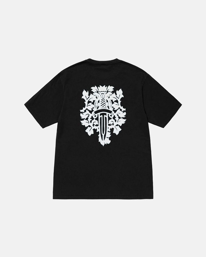 BUBBLESGANGZ SHORT KNIFE T-SHIRT - BLACK product image (1)