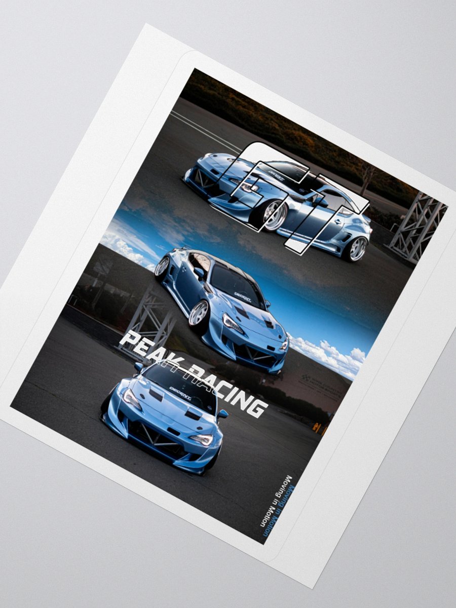 Peak Racing 86 | Kiss-cut Sticker product image (2)