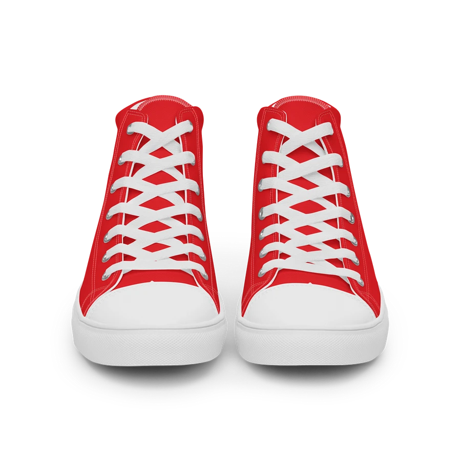 Red and White Flower Sneakers product image (30)