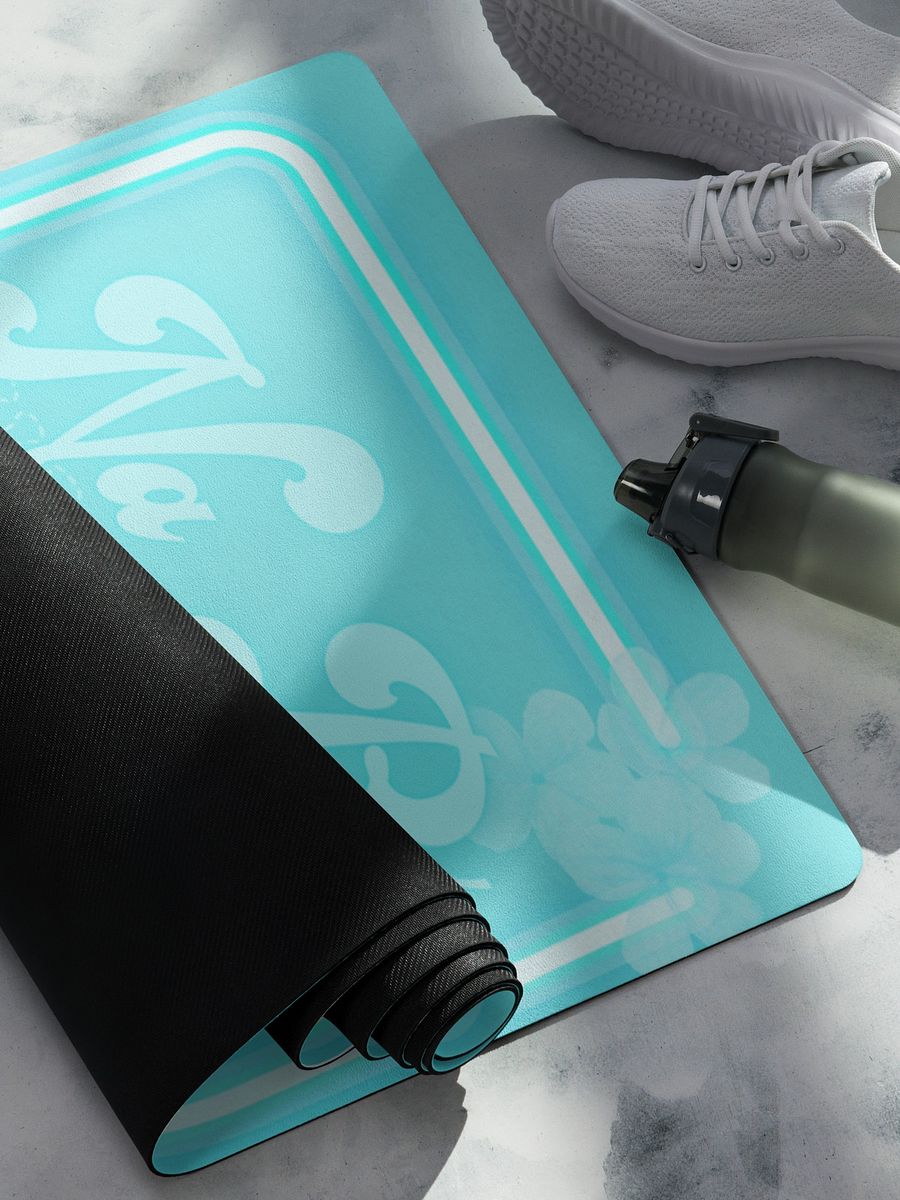 Ná bí buartha - Irish Language Yoga Mat in Peppermint 🧘🏻‍♀️ product image (3)