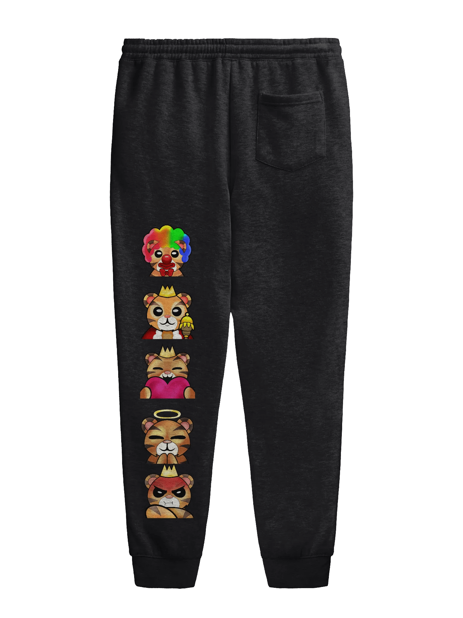 TheMafiaQueen Tiger Expressions Fleece Joggers product image (7)