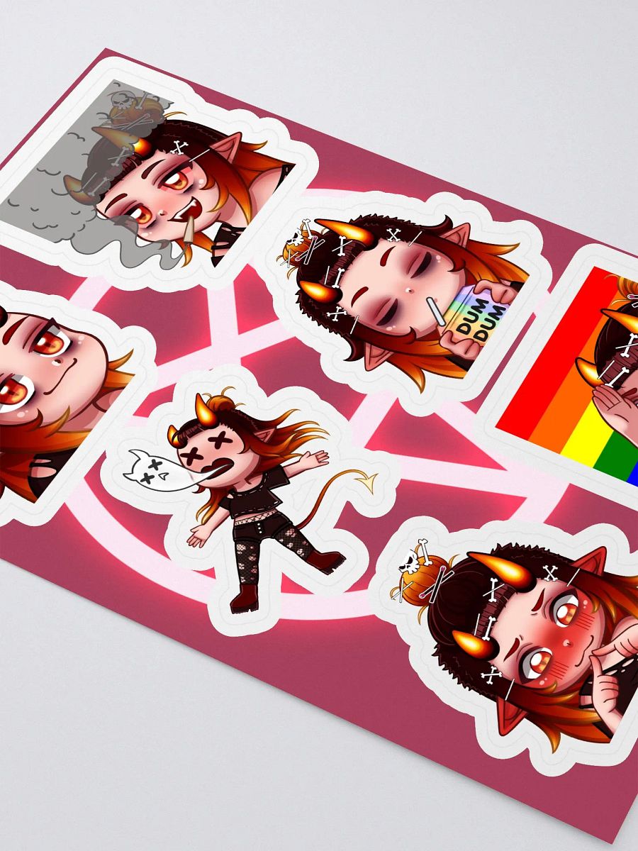 Emote Sticker Sheet 1 product image (3)