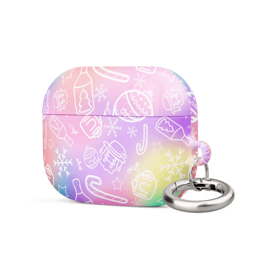 Limited Edition Christmas Tie Die Airpods Case product image (9)