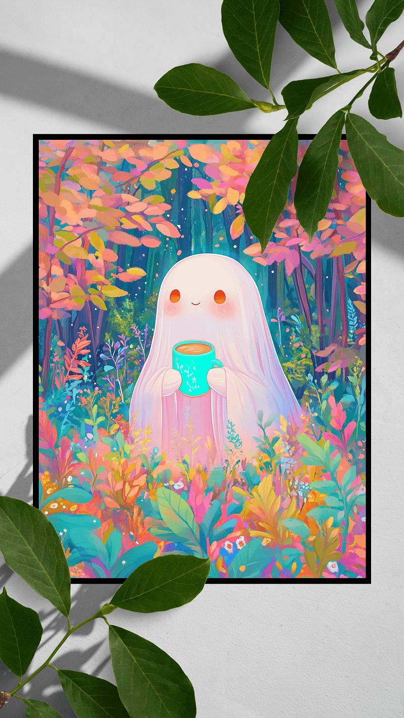 Woodland Magic On Matte Poster Paper