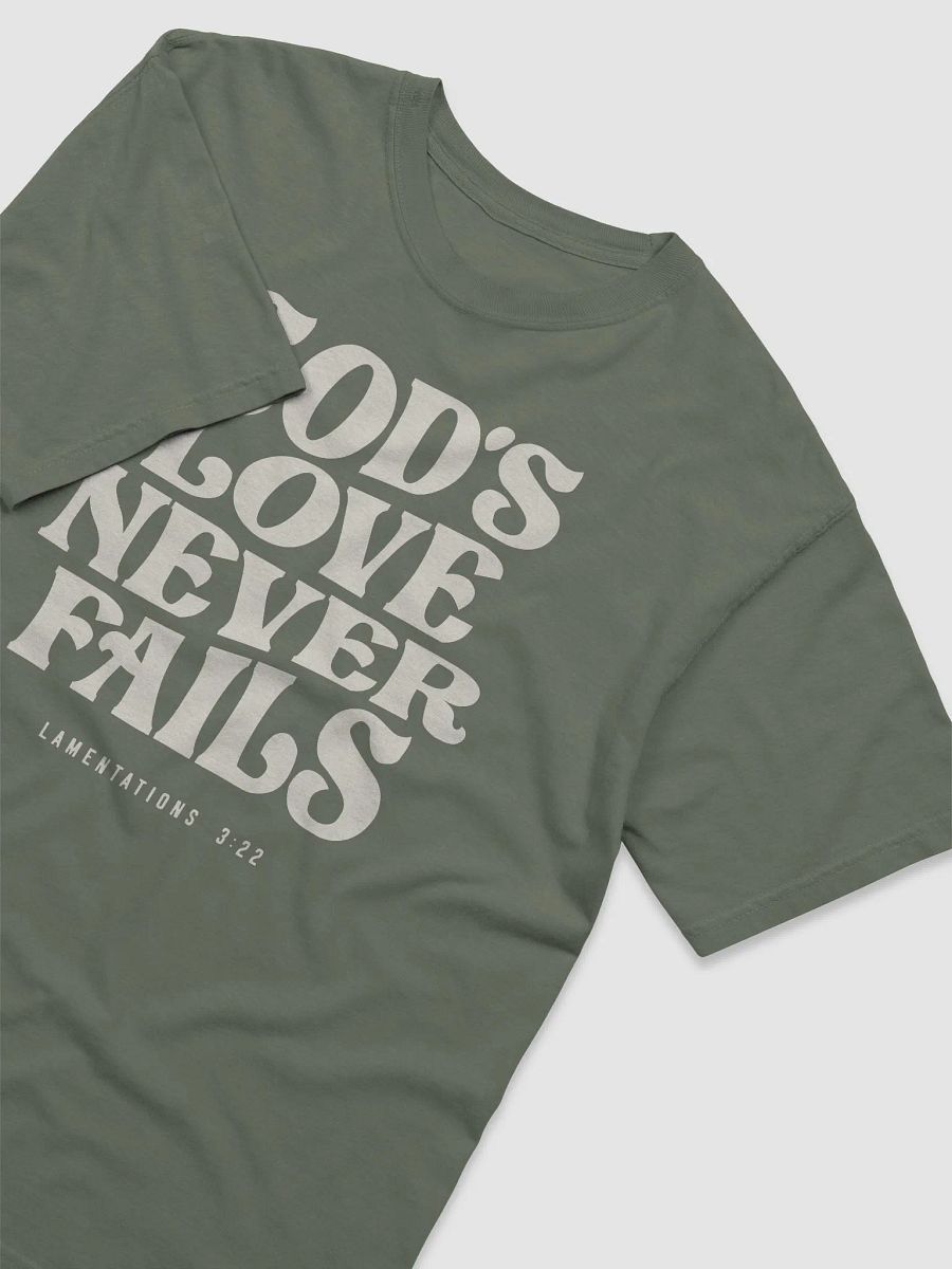 God's Love Endures - Lamentations 3:22 Christian Quote product image (4)