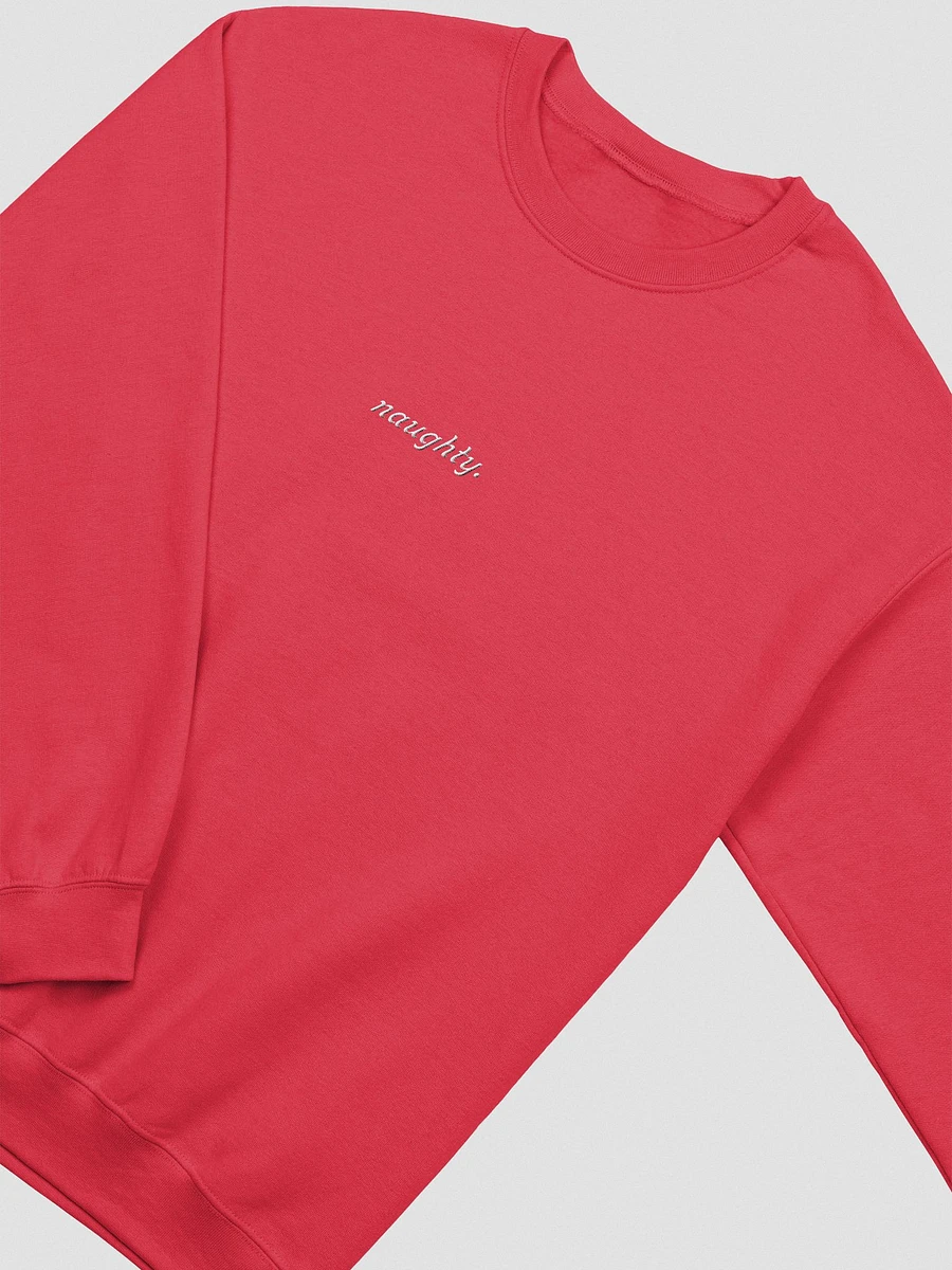 (LIMITED) Naughty. Red Embroidered Crew product image (8)