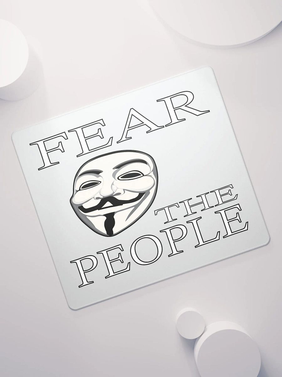 Fear The People - Gaming Mouse Pad product image (7)