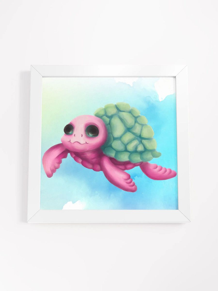 Sea Turtle Cutie Framed Print product image (20)