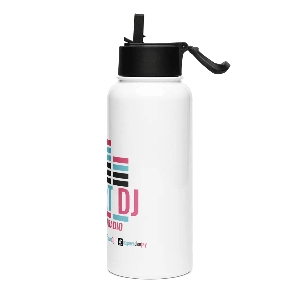 Stainless Steel Water Bottle with a Straw Lid EQ product image (3)