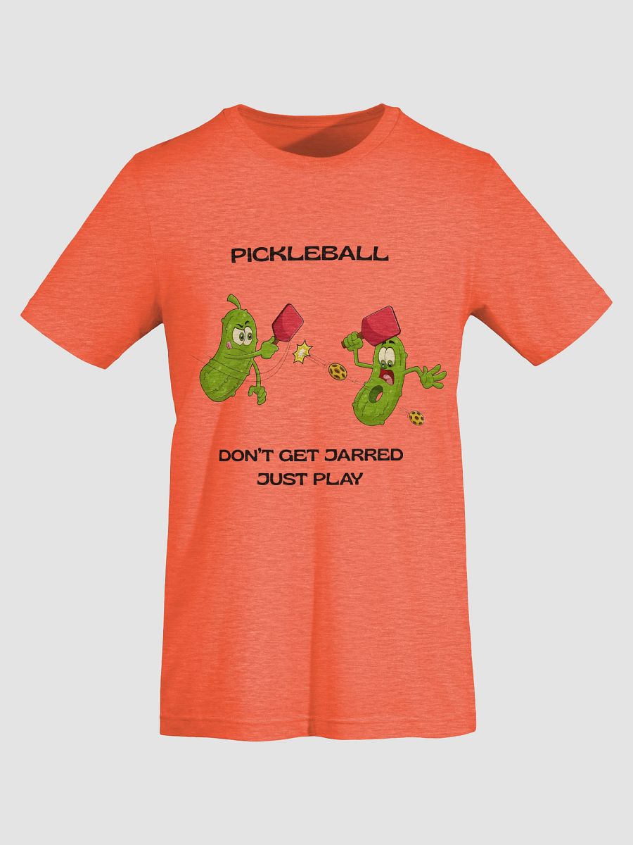 Pickleball Don't Get Jarred Just Play Supersoft T-Shirt product image (72)
