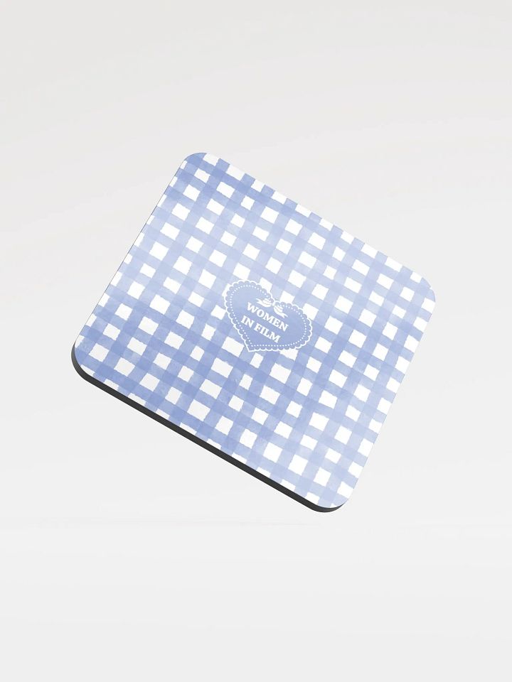 wif gingham coaster product image (2)