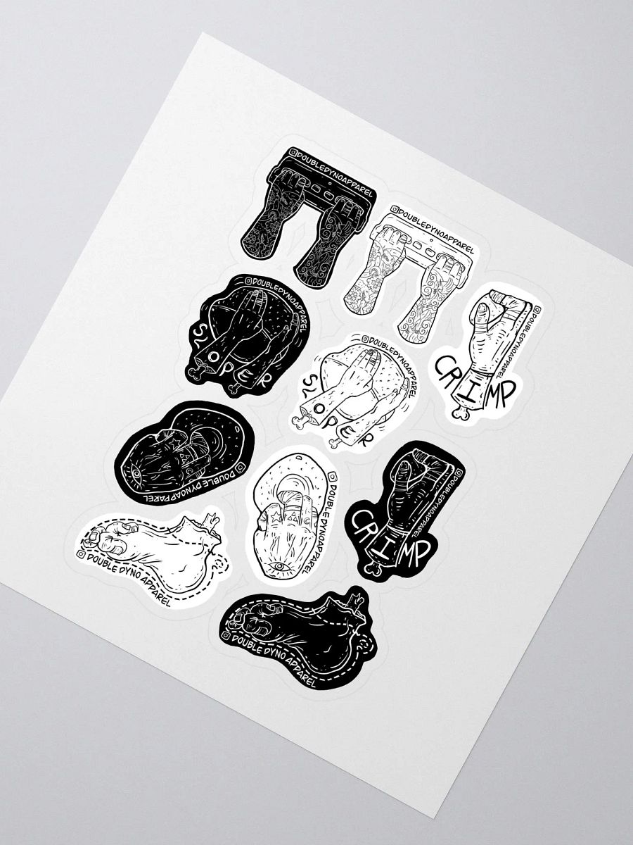 Rock climbing sticker pack 1 product image (2)