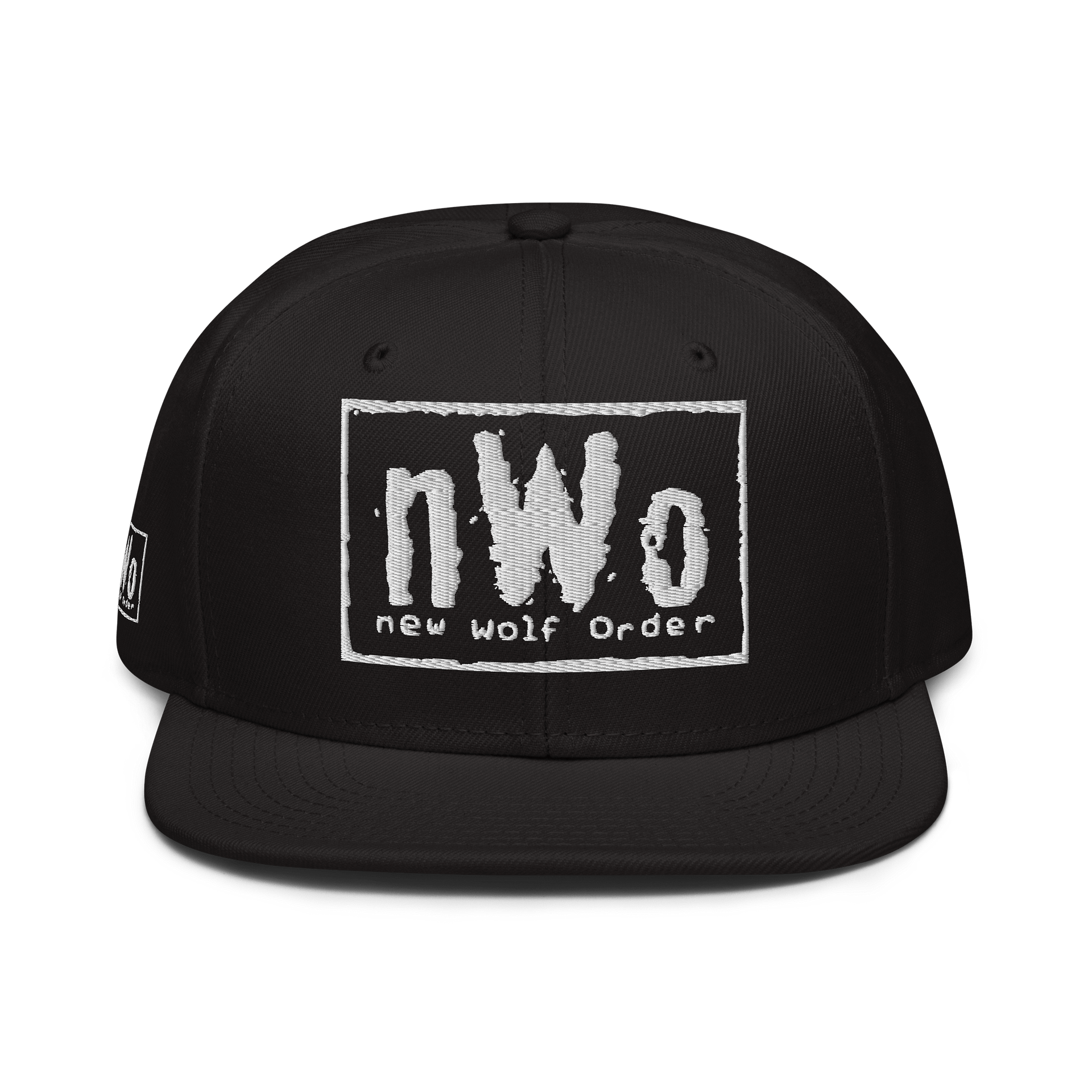 New Wolf Order Black & White SnapBack Cap product image (1)