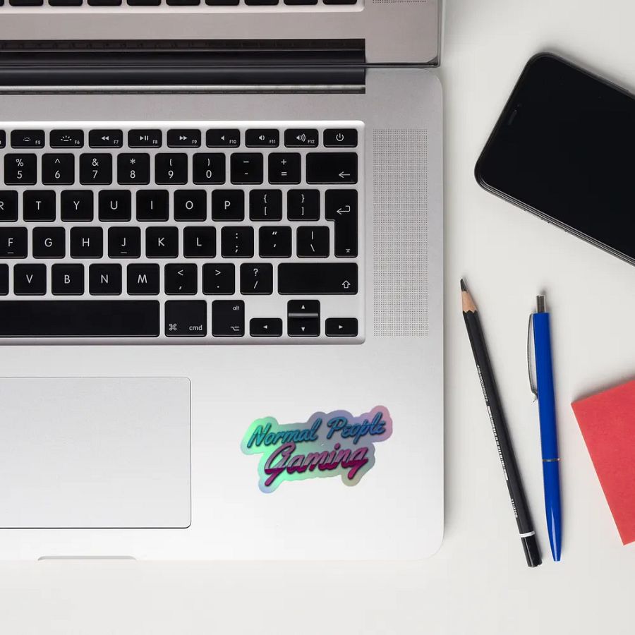 Normal People Gaming Holographic Sticker product image (10)
