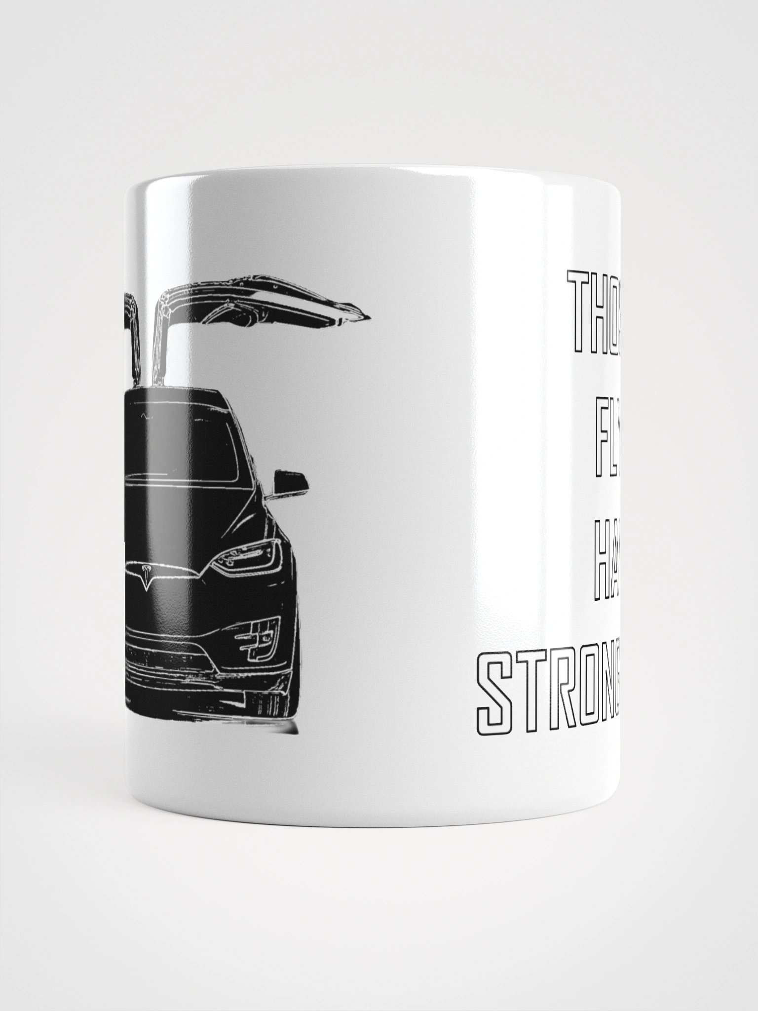 THOSE WHO FLY SOLO HAVE THE STRONGEST WINGS MUG product image (9)