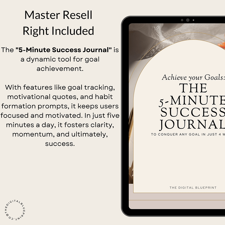 5-Minute Success Journal product image (2)