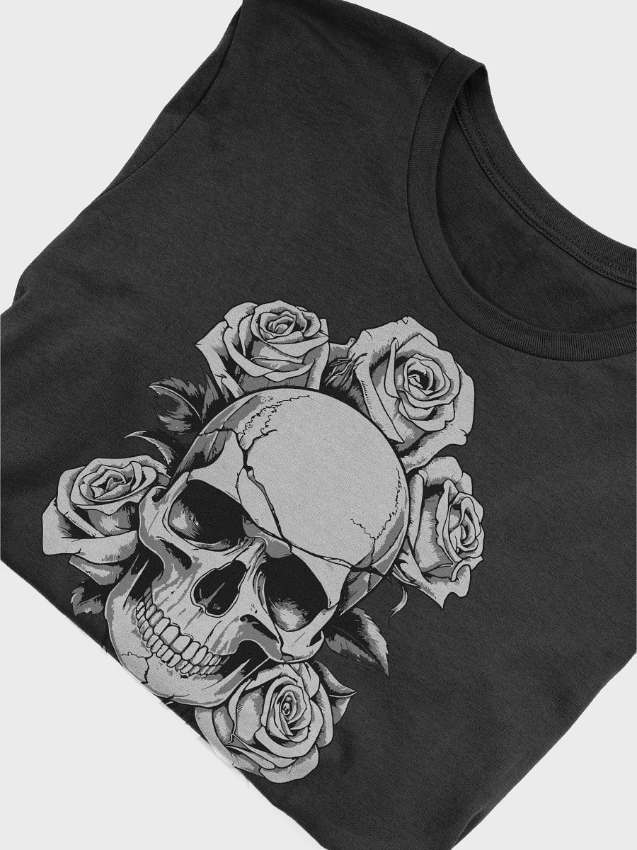 Gothic Rose Skull T-Shirt product image (6)