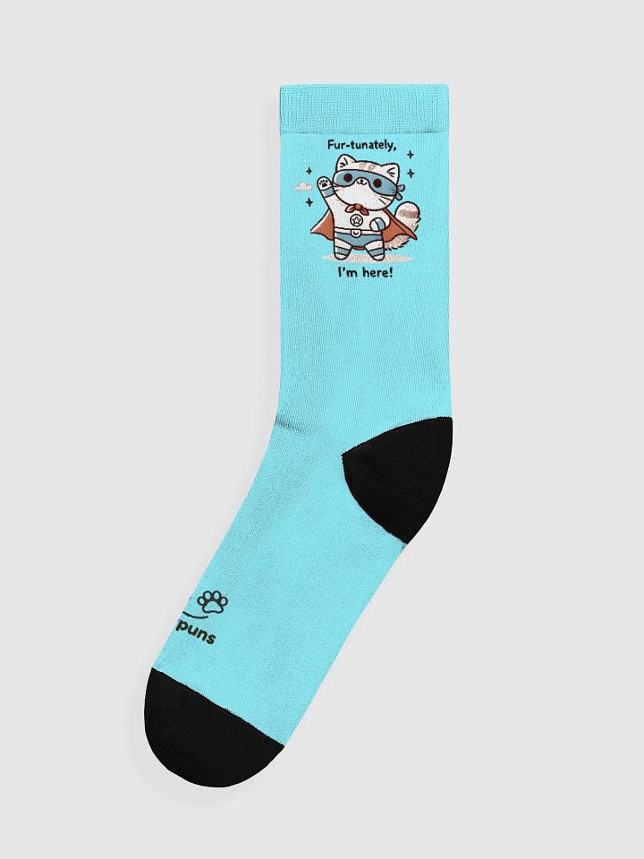 Fur-tunately I'm here socks product image (1)