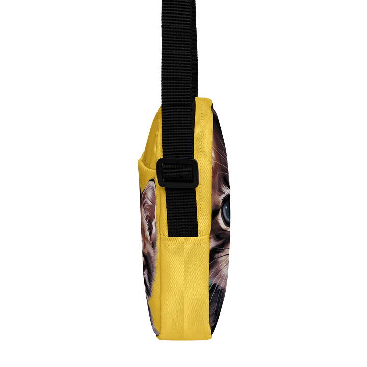 Cat Crossbody Bag Yellow product image (2)