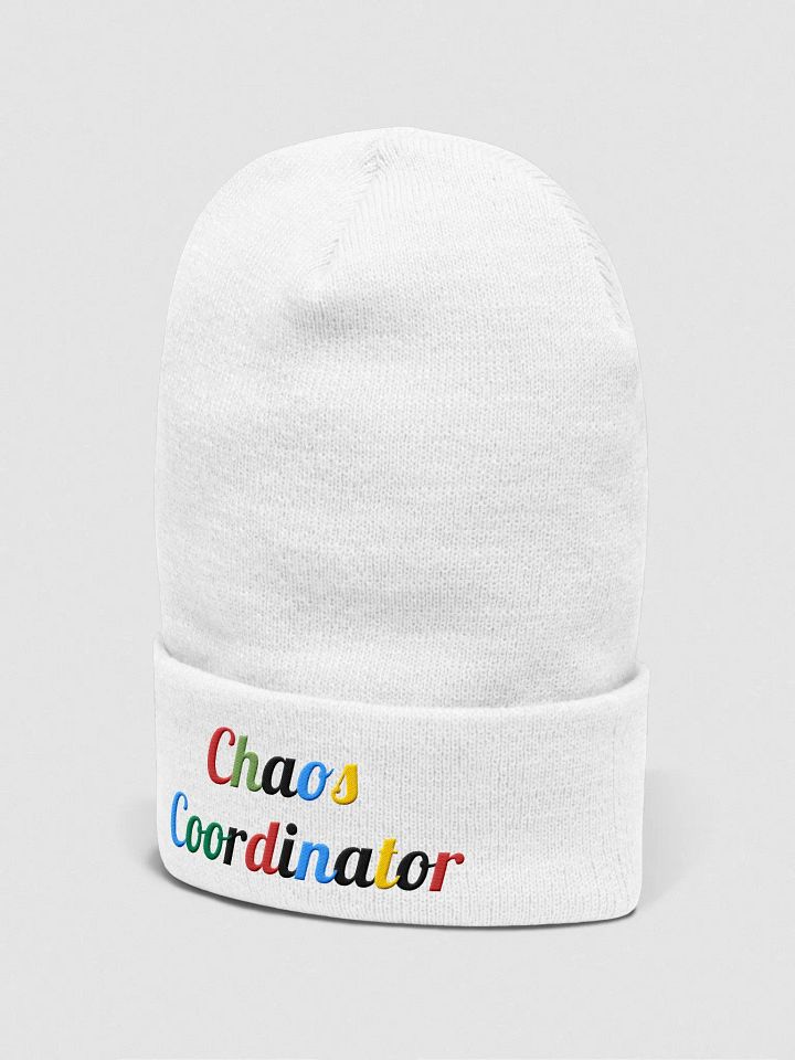 Chaos Coordinator Cuffed Beanie product image (5)